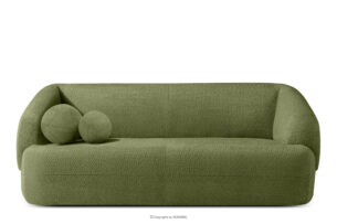 VIRA, https://konsimo.pl/kolekcja/vira/ Sofa do salonu tkanina szenil oliwkowy oliwkowy - zdjęcie