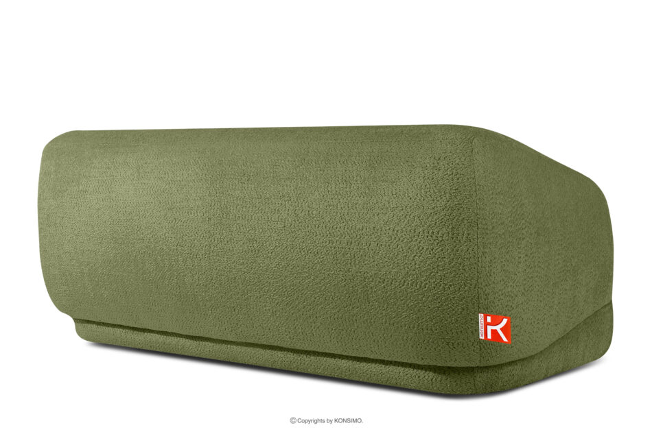 VIRA Sofa do salonu tkanina szenil oliwkowy oliwkowy - zdjęcie 3
