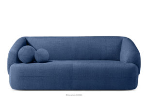 VIRA, https://konsimo.pl/kolekcja/vira/ Sofa do salonu tkanina szenil niebieski niebieski - zdjęcie