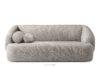 VIRA Sofa do salonu tkanina szenil chłodny brązowy chłodny brązowy - zdjęcie 1
