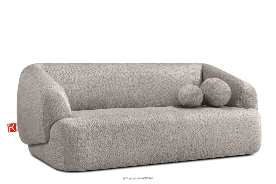 VIRA Sofa do salonu tkanina szenil chłodny brązowy chłodny brązowy - zdjęcie 2