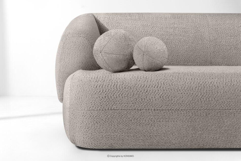 VIRA Sofa do salonu tkanina szenil chłodny brązowy chłodny brązowy - zdjęcie 5