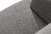 VIRA Sofa japandi tkanina boucle szary szary - zdjęcie 5