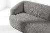 VIRA Sofa japandi tkanina boucle szary szary - zdjęcie 7