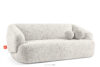 VIRA Sofa japandi tkanina boucle biały biały - zdjęcie 3