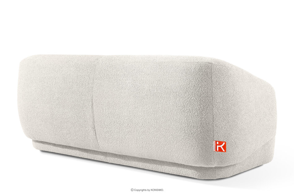 VIRA Sofa japandi tkanina boucle biały biały - zdjęcie 3
