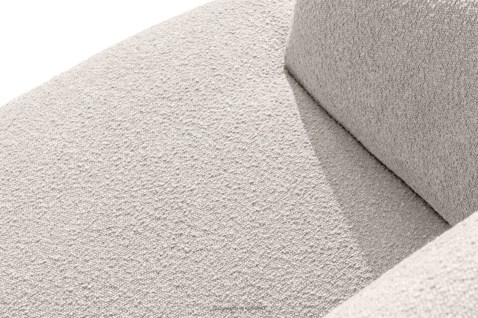 VIRA Sofa japandi tkanina boucle biały biały - zdjęcie 4