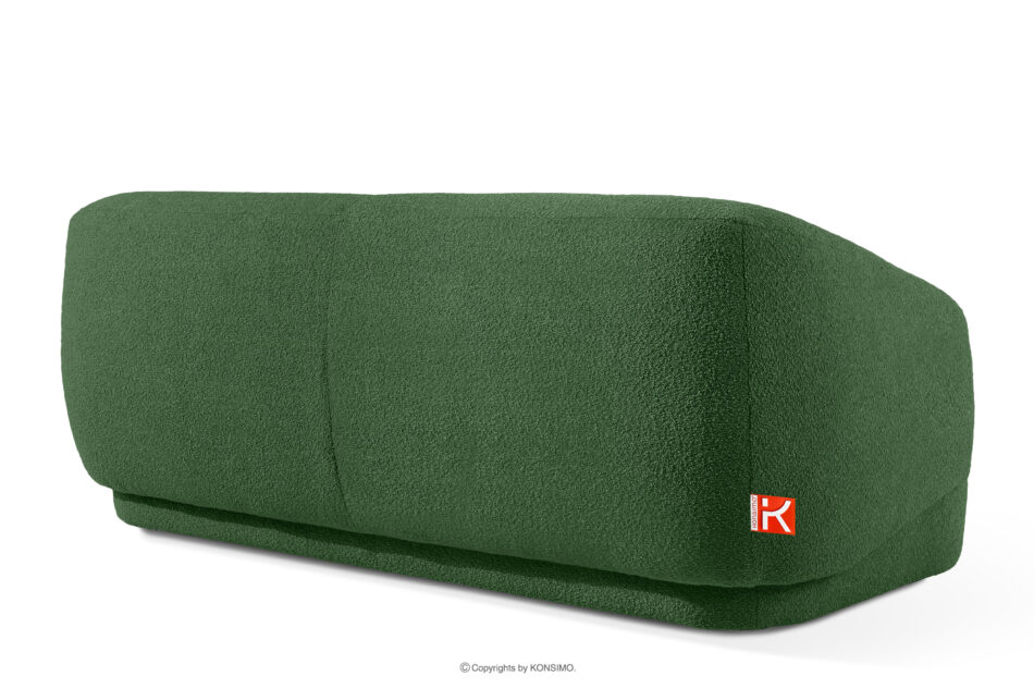 VIRA Sofa boucle w stylu japandi zielony zielony - zdjęcie 3