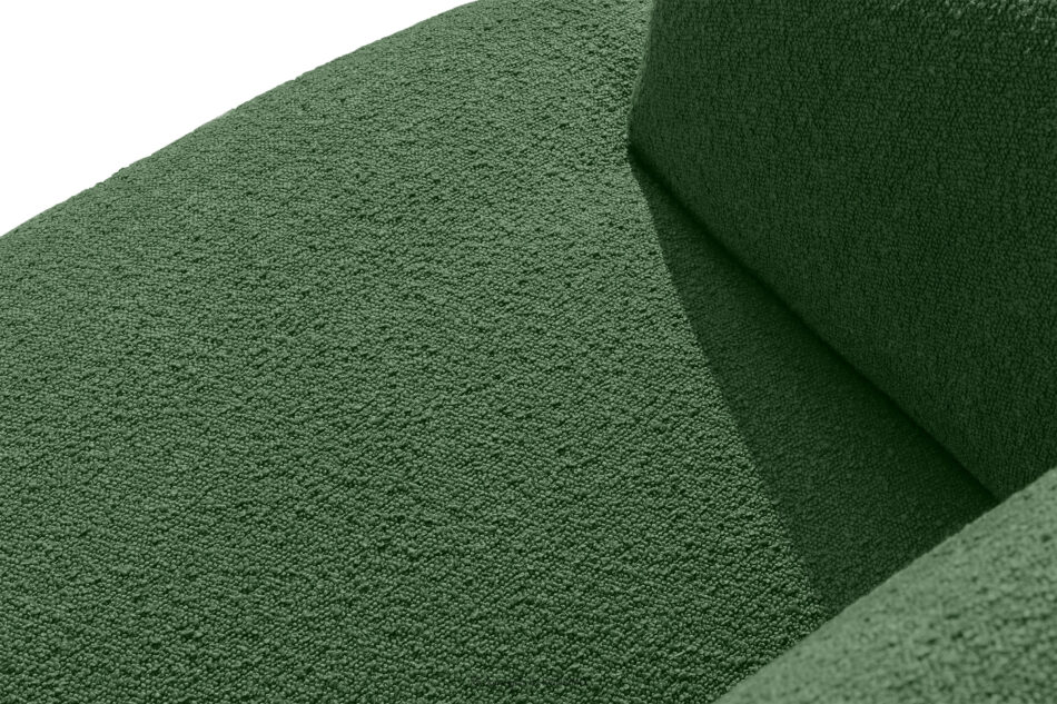 VIRA Sofa boucle w stylu japandi zielony zielony - zdjęcie 4
