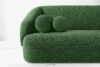 VIRA Sofa boucle w stylu japandi zielony zielony - zdjęcie 6