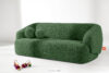 VIRA Sofa boucle w stylu japandi zielony zielony - zdjęcie 2