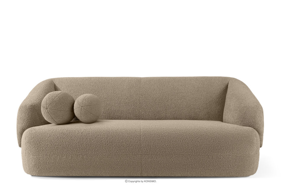 VIRA Sofa japandi tkanina boucle beżowy beżowy - zdjęcie 0