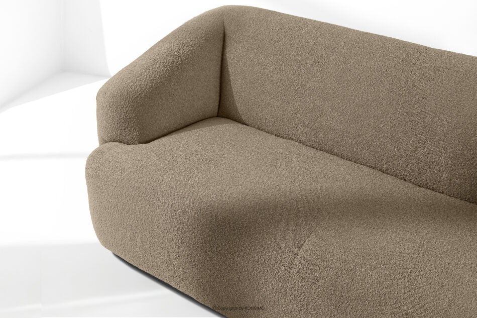VIRA Sofa japandi tkanina boucle beżowy beżowy - zdjęcie 6