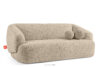 VIRA Sofa japandi tkanina boucle jasny beżowy jasny beżowy - zdjęcie 3