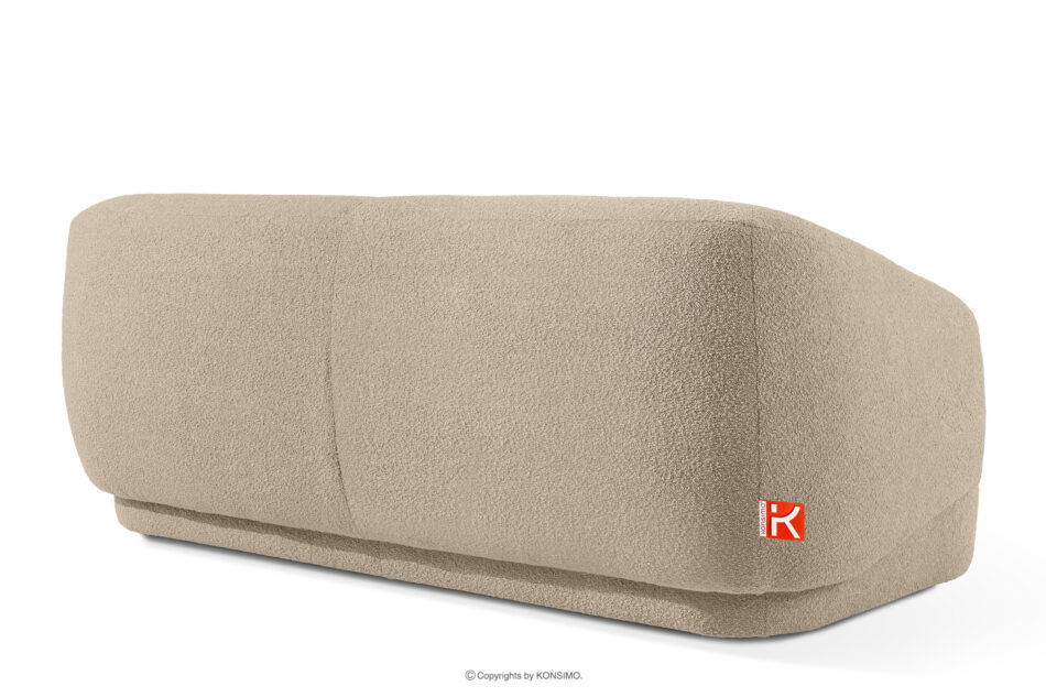 VIRA Sofa japandi tkanina boucle jasny beżowy jasny beżowy - zdjęcie 3