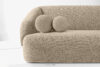 VIRA Sofa japandi tkanina boucle jasny beżowy jasny beżowy - zdjęcie 6