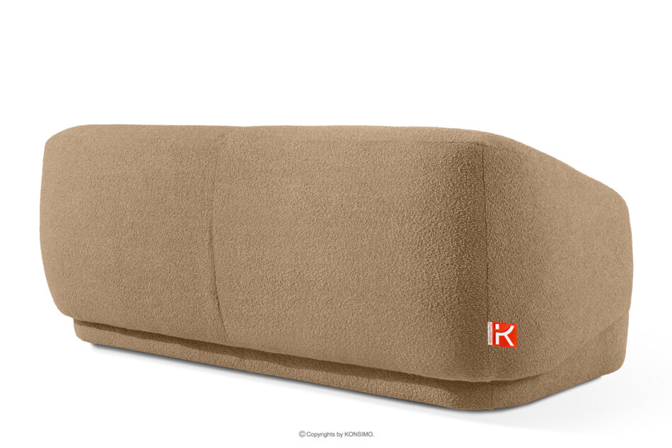 VIRA Sofa boucle w stylu japandi ciemny beżowy ciemny beżowy - zdjęcie 3