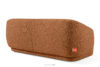 VIRA Sofa boucle w stylu japandi rudy rudy - zdjęcie 4