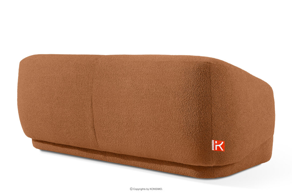 VIRA Sofa boucle w stylu japandi rudy rudy - zdjęcie 3