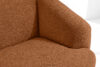 VIRA Sofa boucle w stylu japandi rudy rudy - zdjęcie 8