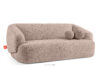 VIRA Sofa japandi tkanina boucle różowy różowy - zdjęcie 3