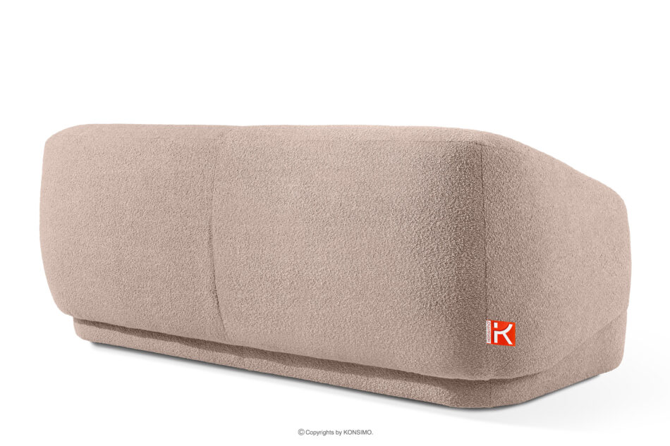 VIRA Sofa japandi tkanina boucle różowy różowy - zdjęcie 3