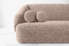 VIRA Sofa japandi tkanina boucle różowy różowy - zdjęcie 6