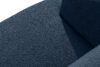 VIRA Sofa boucle w stylu japandi granatowy granatowy - zdjęcie 5