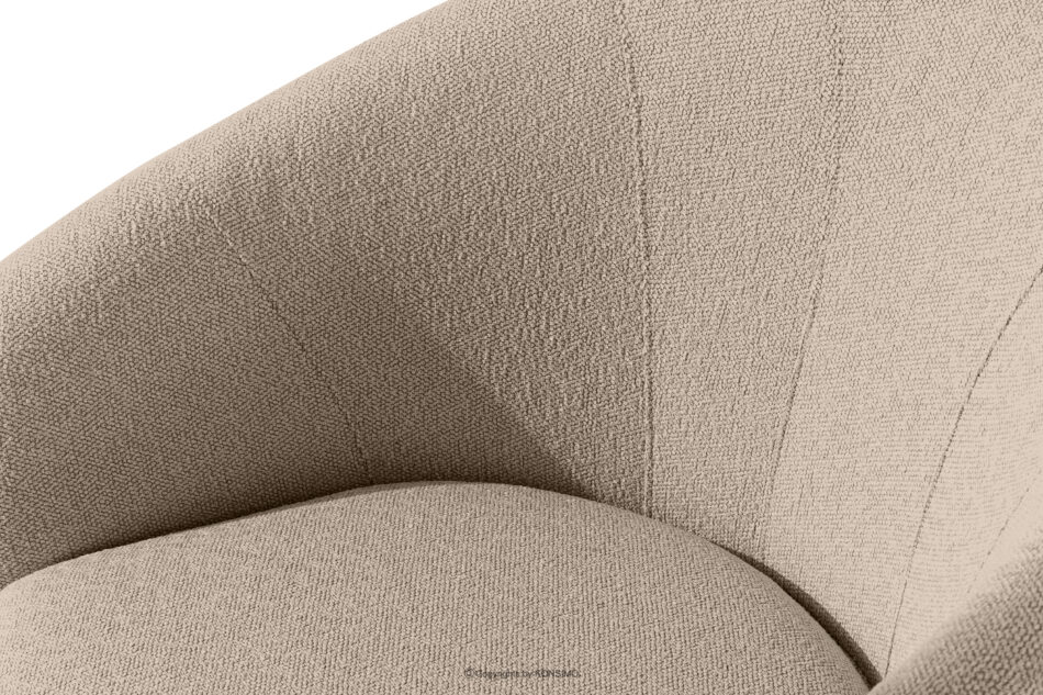 SOLIS Fotele ogrodowe ze stołem jasny brązowy/biały jasny brązowy/biały - zdjęcie 6