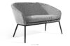 SOLIS Sofa ogrodowy tkanina wodoodporna biały/czarny biały/czarny - zdjęcie 3