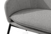 SOLIS Sofa na ogród tkanina wodoodporna szary/czarny szary/czarny - zdjęcie 5