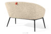 SOLIS Sofa ogrodowy tkanina wodoodporna kremowy/czarny kremowy/czarny - zdjęcie 4