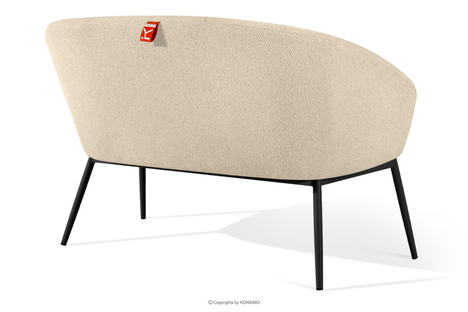 SOLIS Sofa ogrodowy tkanina wodoodporna kremowy/czarny kremowy/czarny - zdjęcie 3