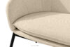 SOLIS Sofa ogrodowy tkanina wodoodporna kremowy/czarny kremowy/czarny - zdjęcie 5
