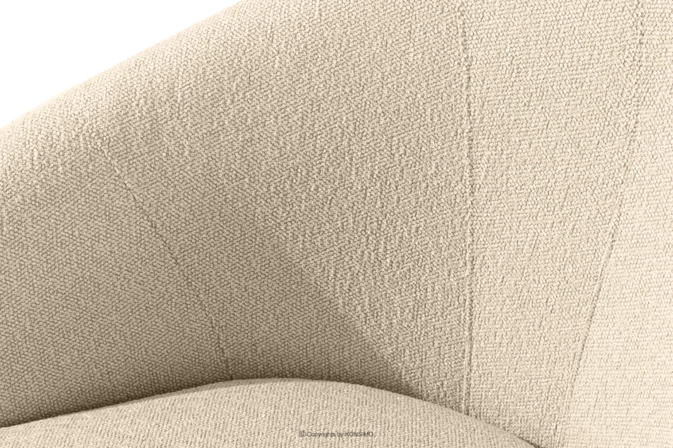 SOLIS Sofa ogrodowy tkanina wodoodporna kremowy/czarny kremowy/czarny - zdjęcie 5