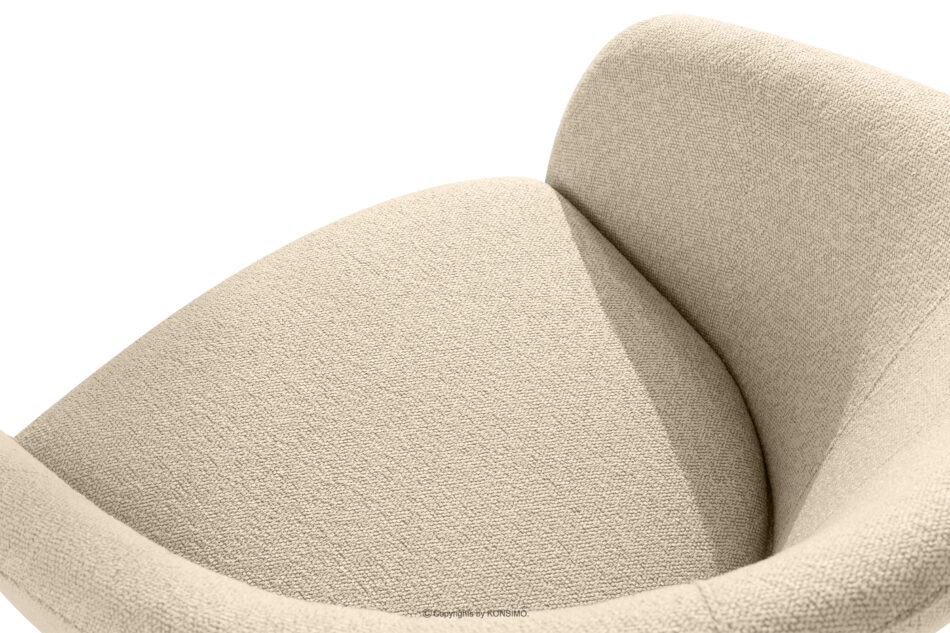 SOLIS Fotel ogrodowy tkanina wodoodporna kremowy/beżowy kremowy/beżowy - zdjęcie 6