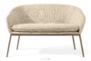 SOLIS Sofa ogrodowy tkanina wodoodporna kremowy/beżowy kremowy/beżowy - zdjęcie 1