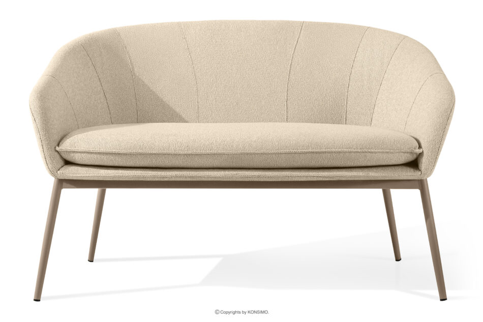 SOLIS Sofa ogrodowy tkanina wodoodporna kremowy/beżowy kremowy/beżowy - zdjęcie 0