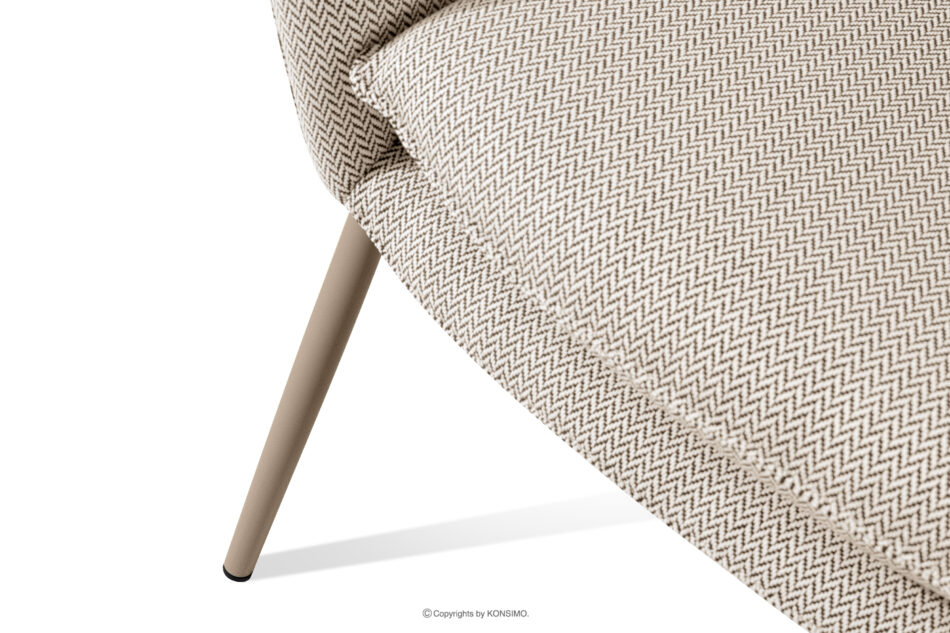 SOLIS Sofa ogrodowy tkanina wodoodporna biały/beżowy biały/beżowy - zdjęcie 7