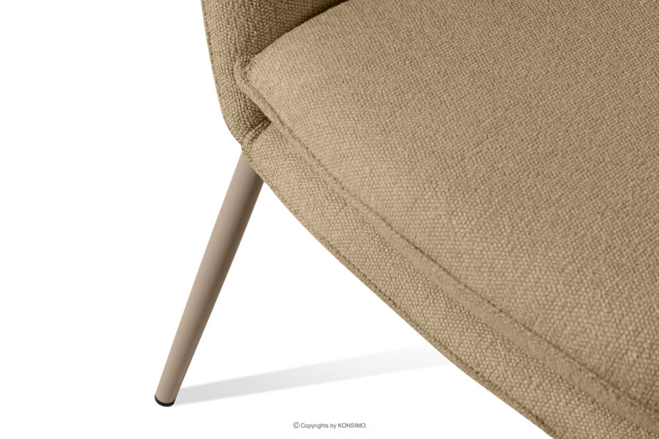 SOLIS Sofa na ogród tkanina wodoodporna ciepły beżowy/beżowy ciepły beżowy/beżowy - zdjęcie 7