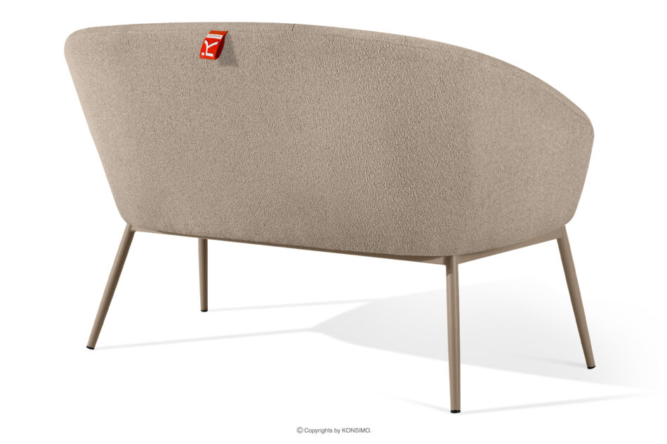 SOLIS Sofa na ogród tkanina wodoodporna jasny brązowy/beżowy jasny brązowy/beżowy - zdjęcie 3