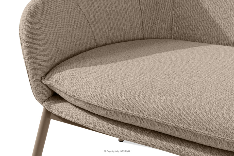 SOLIS Sofa na ogród tkanina wodoodporna jasny brązowy/beżowy jasny brązowy/beżowy - zdjęcie 4