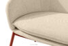 SOLIS Sofa ogrodowy tkanina wodoodporna kremowy/rudy kremowy/rudy - zdjęcie 5