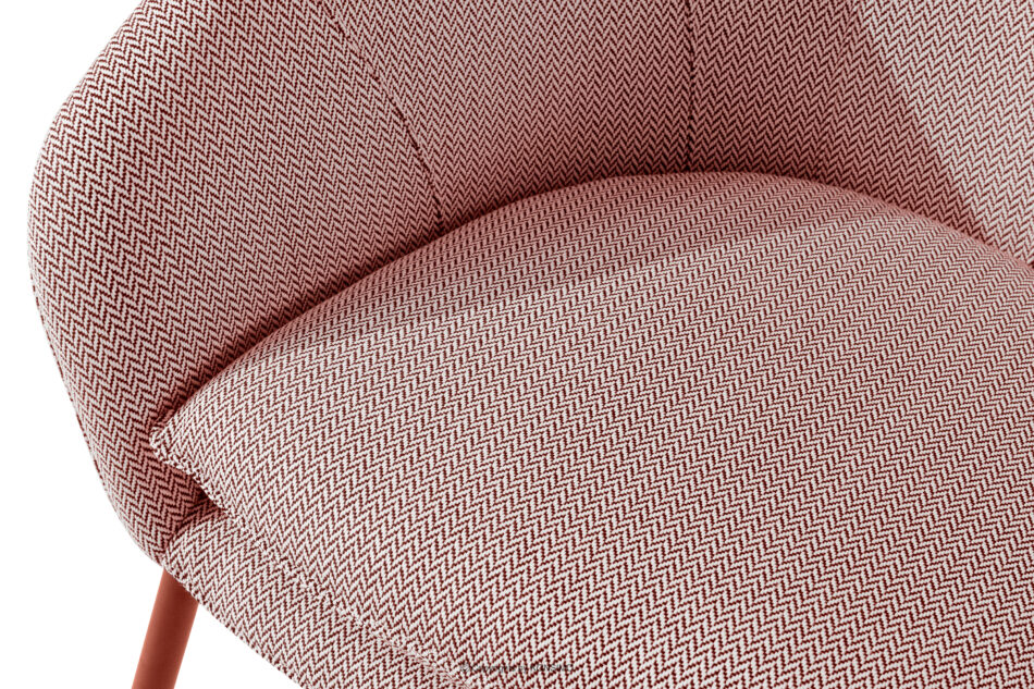 SOLIS Sofa ogrodowy tkanina wodoodporna bordowy/biały/rudy bordowy/biały/rudy - zdjęcie 4