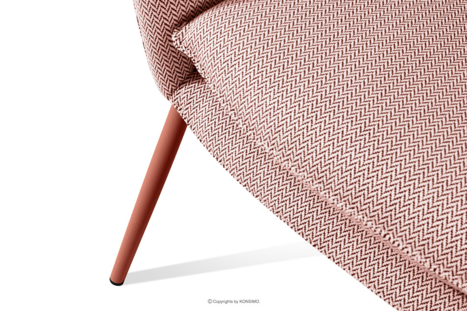 SOLIS Sofa ogrodowy tkanina wodoodporna bordowy/biały/rudy bordowy/biały/rudy - zdjęcie 7