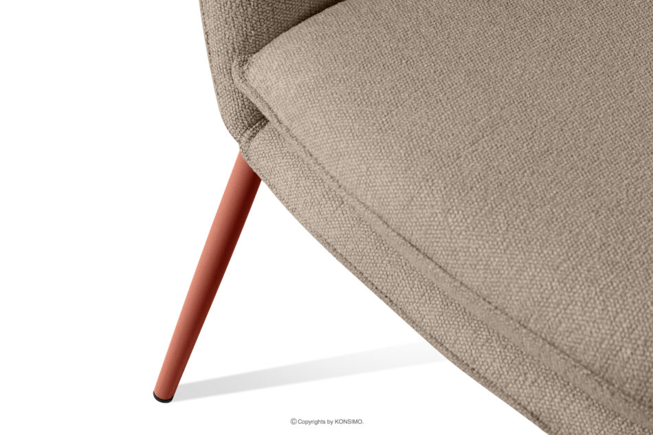 SOLIS Sofa ogrodowy tkanina wodoodporna jasny brązowy/rudy jasny brązowy/rudy - zdjęcie 7