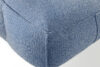 LOVIA Wygodna sofa ogrodowa w tkaninie plecionej outdoorowej granatowy/biały granatowy/biały - zdjęcie 9