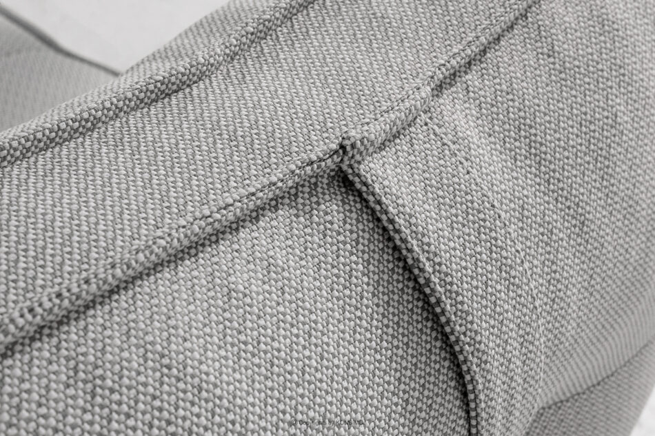 LOVIA Miękka leżanka ogrodowa w tkaninie plecionej outdoorowej 2 szt. ciemny szary/biały ciemny szary/biały - zdjęcie 8