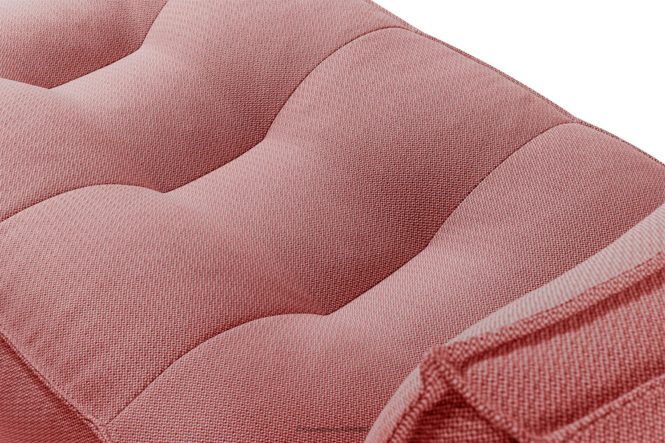 LOVIA Wygodny szezlong ogrodowy w tkaninie plecionej outdoorowej 2 szt. czerwony/biały czerwony/biały - zdjęcie 7