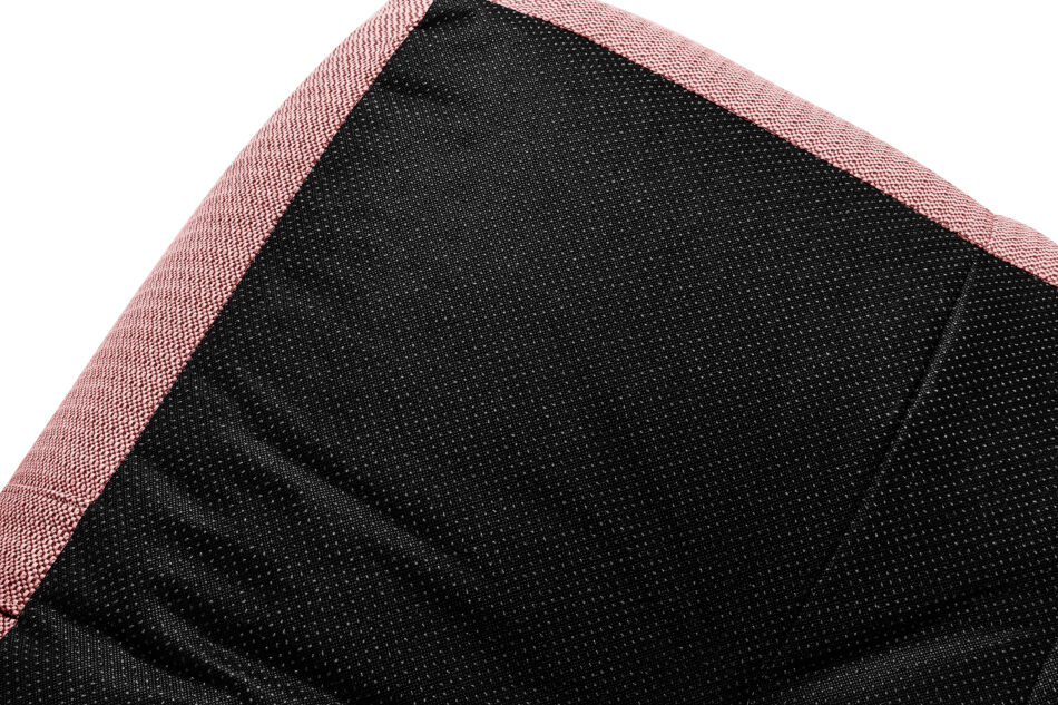 LOVIA Meble ogrodowe sofa fotel szezlong puf tkanina pleciona outdoorowa czerwony/biały czerwony/biały - zdjęcie 19